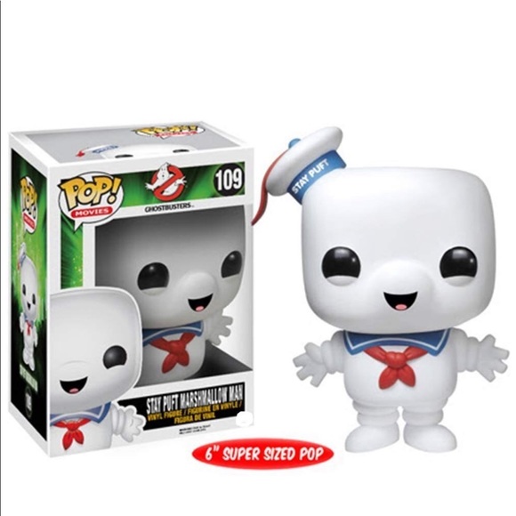 2014 SDCC 6" Stay Puft Over-Sized Funko Pop - Picture 6 of 6